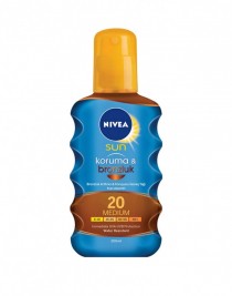 Nivea Sun Koruma & Bronzluk Arttırıcı Güneş Yağı 20 Faktör 200ml