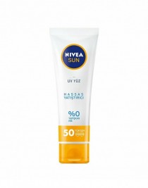 Nivea Sun Hassas Yatıştırıcı Spf50 Güneş Koruyucu Yüz Kremi 50ml